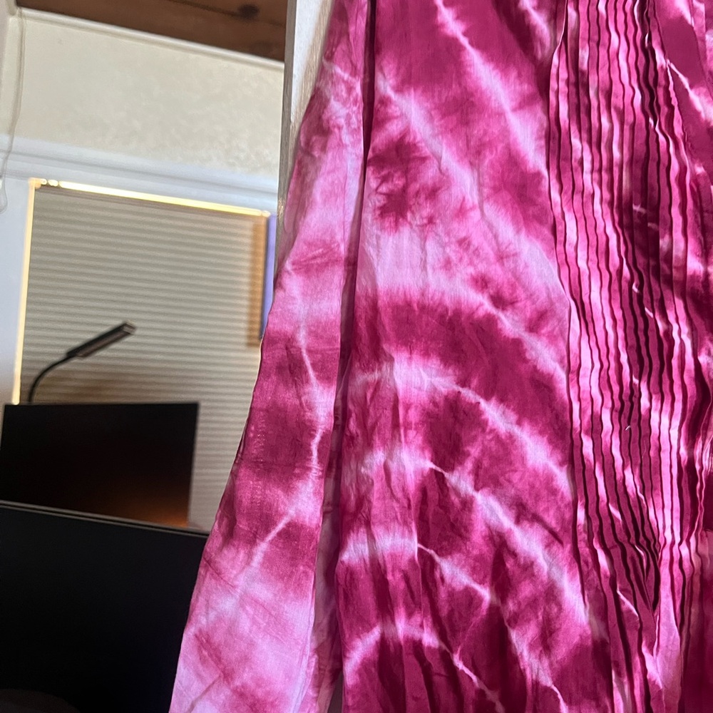 CHICO Women's Pink Tie-Dye Top - Picture 8 of 8